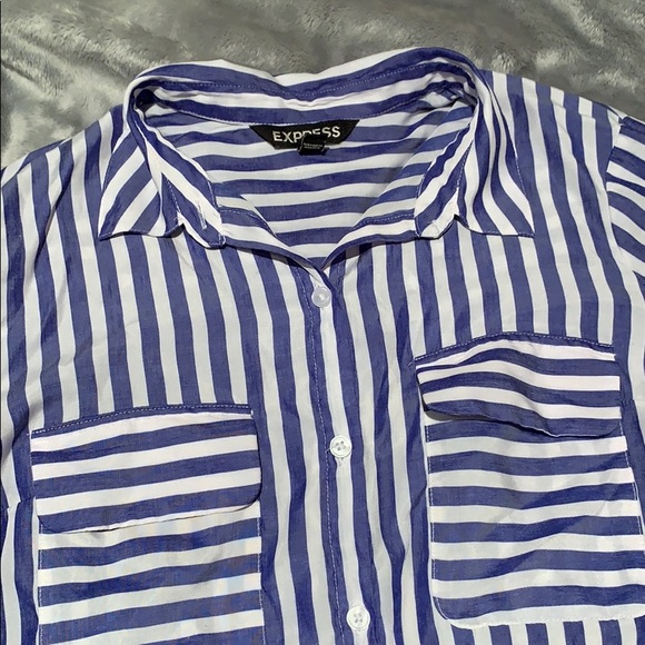 Striped Express Button Down - Picture 4 of 4